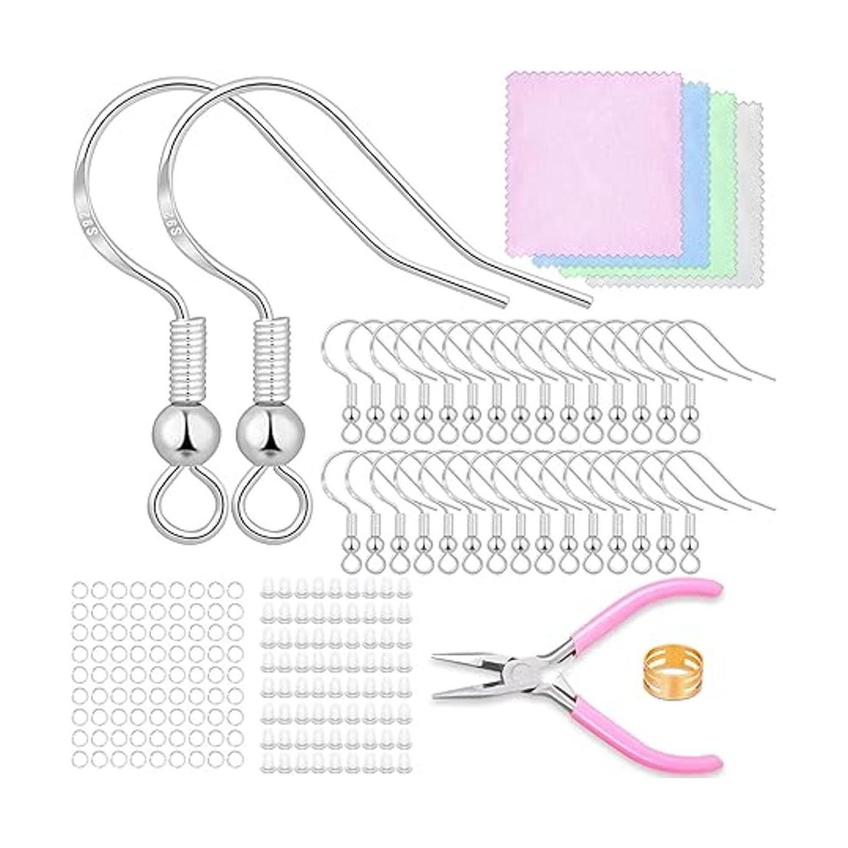 Acejoz 120 ganchos para aretes 366 piezas kit de