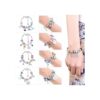 Acejoz Kit de fabricación de pulseras con dijes pulseras_6