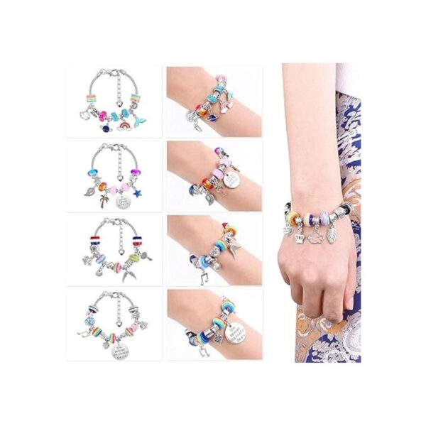 Acejoz Kit de fabricación de pulseras con dijes pulseras_6