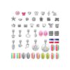 Acejoz Kit de fabricación de pulseras con dijes pulseras_5