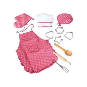 Acekid Juego de chef para niños 11 piezas de juego de rol_1