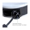 Aceland Carrete de cable de extensión retráctil de 25 pies_4
