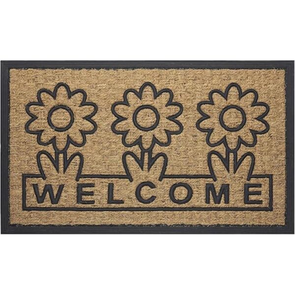 Achim Home Furnishings COM1830DS6 Daisy Coco Felpudo_1