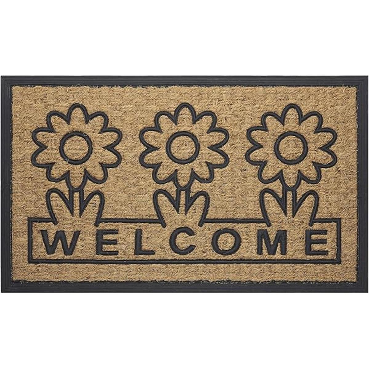 Achim Home Furnishings COM1830DS6 Daisy Coco Felpudo
