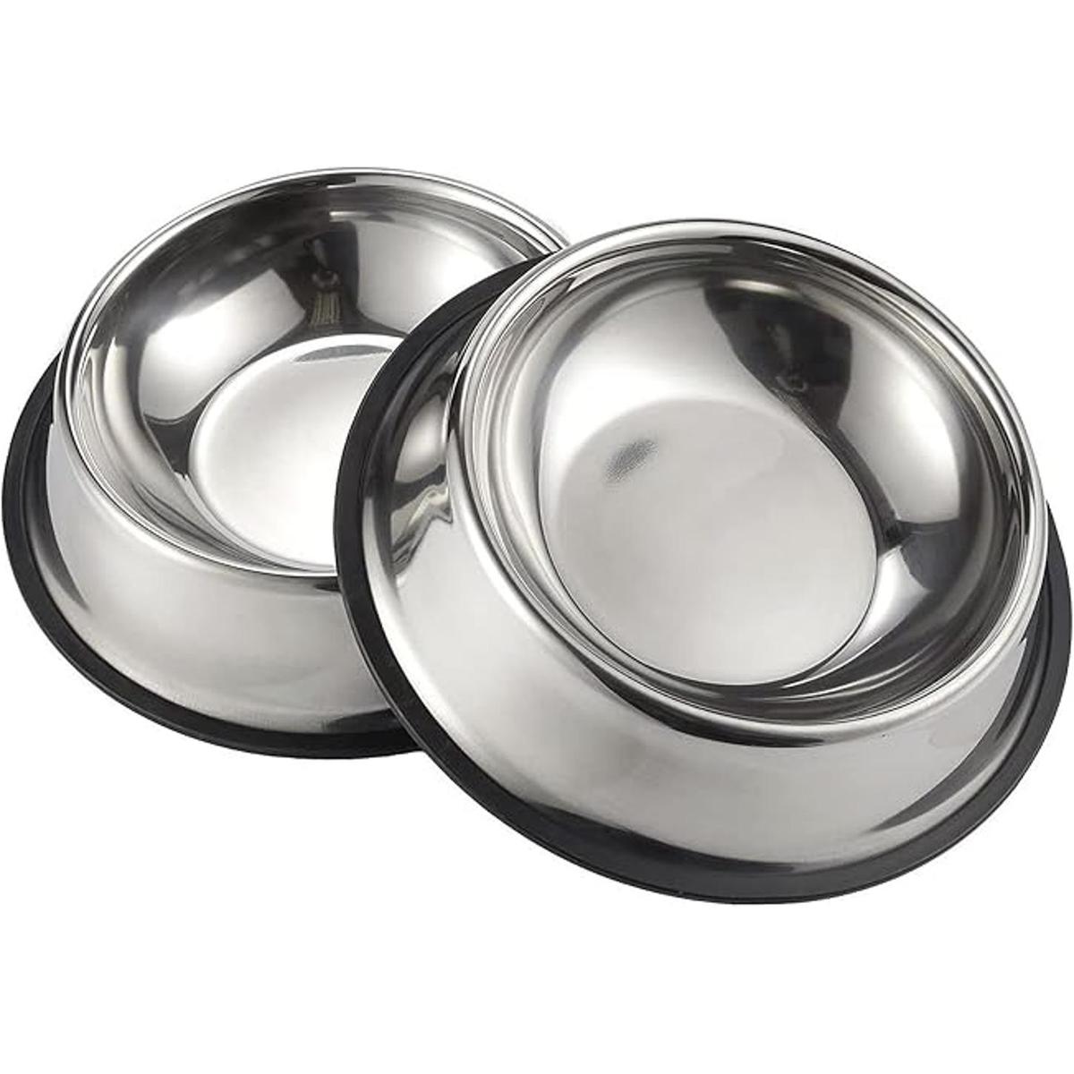 Acero inoxidable cuencos de perro 10 inch