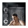 Ackwave Sistema de ducha Juego de grifo de ducha negro_2