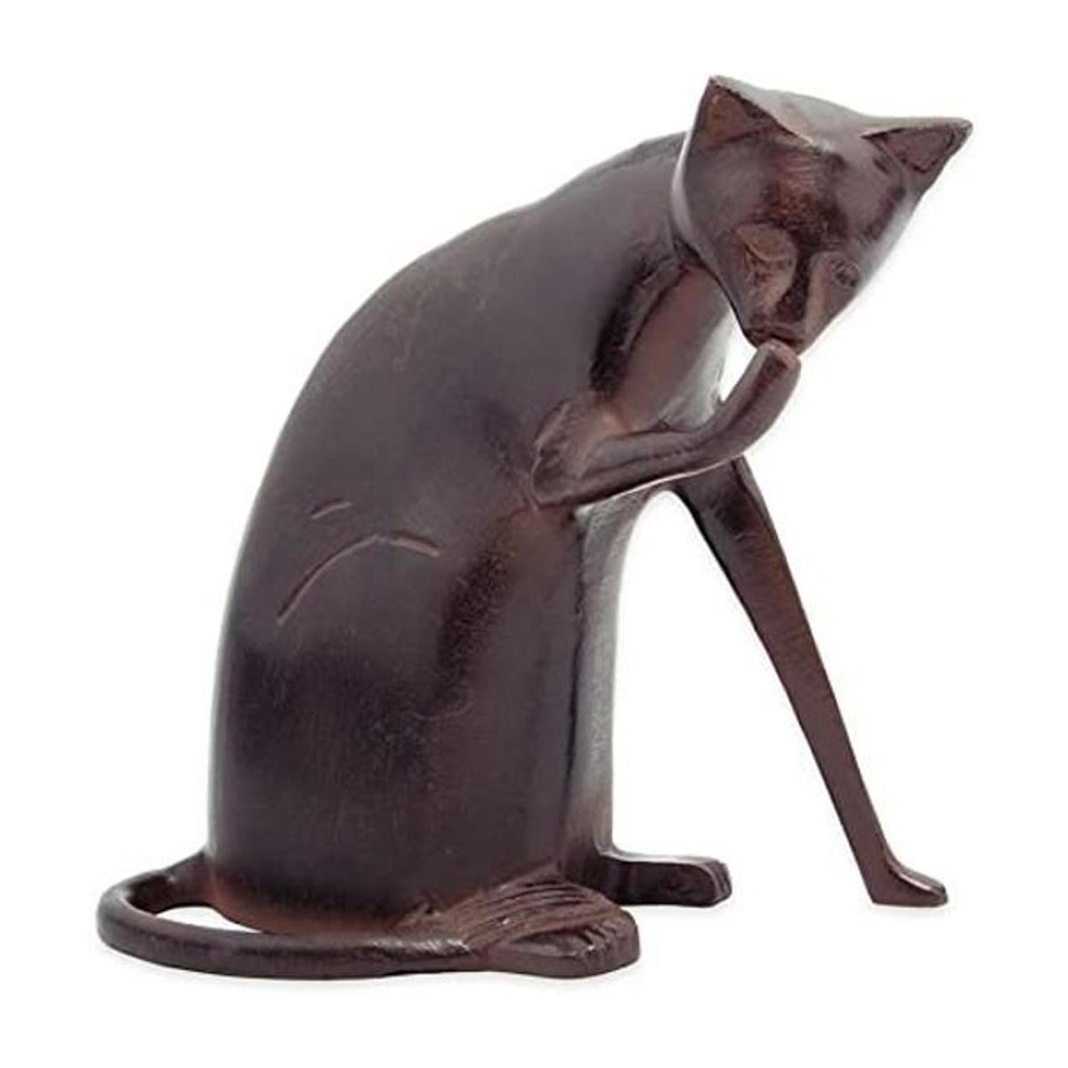 Achla Designs CAT05 Escultura de estatua de gato para