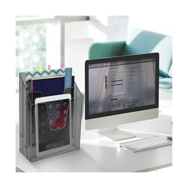 Acrimet Organizador vertical de triple archivador color_4