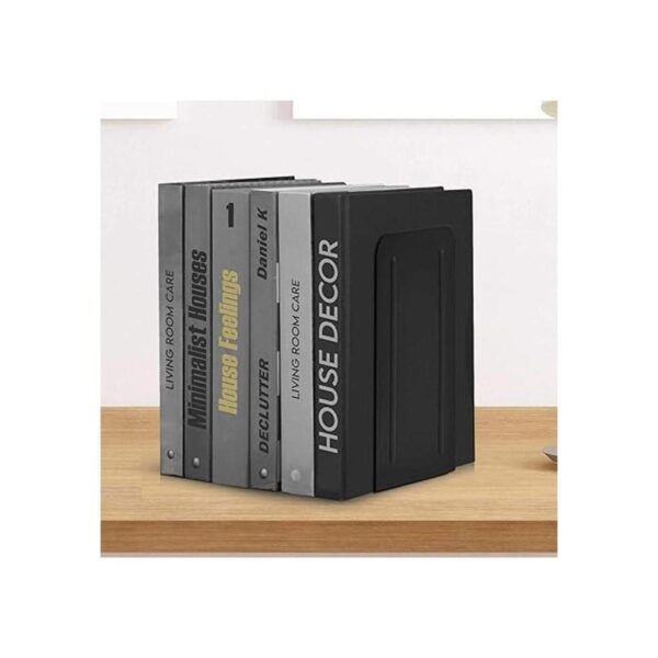 Acrimet Sujetalibros de metal premium jumbo de 9 pulgadas