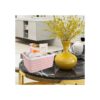 Acrux7 Cesta de plástico portátil para cocina baño y_4