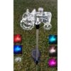 Acrílico transparente Tractor Solar Patio Stick cambio de_2