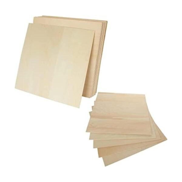 Acrux7 16 hojas de madera contrachapada de 12 x 12