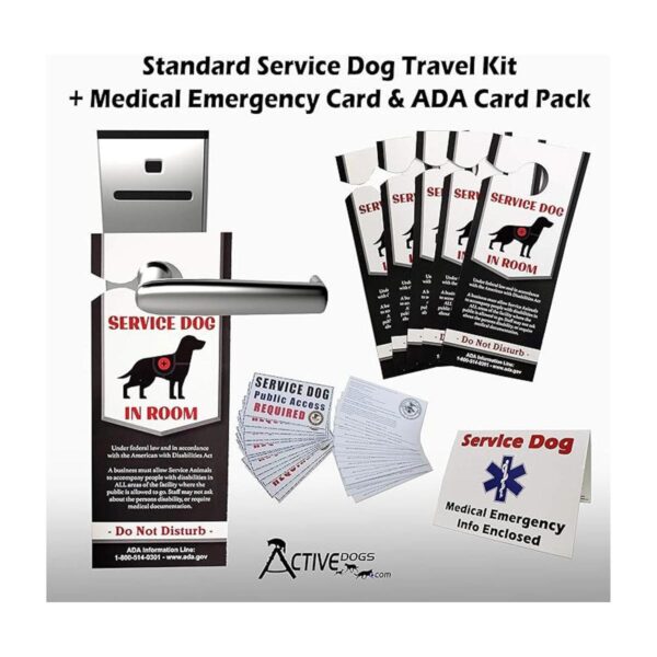 ActiveDogs Kit de viaje para perros con servicio oficial_5