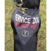 ActiveDogs Service Bandana reflectante para perro y collar