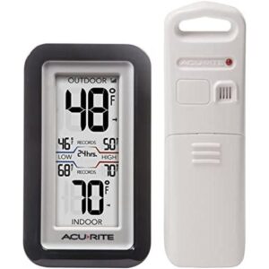 AcuRite 0 termómetro digital con temperatura exterior e_1