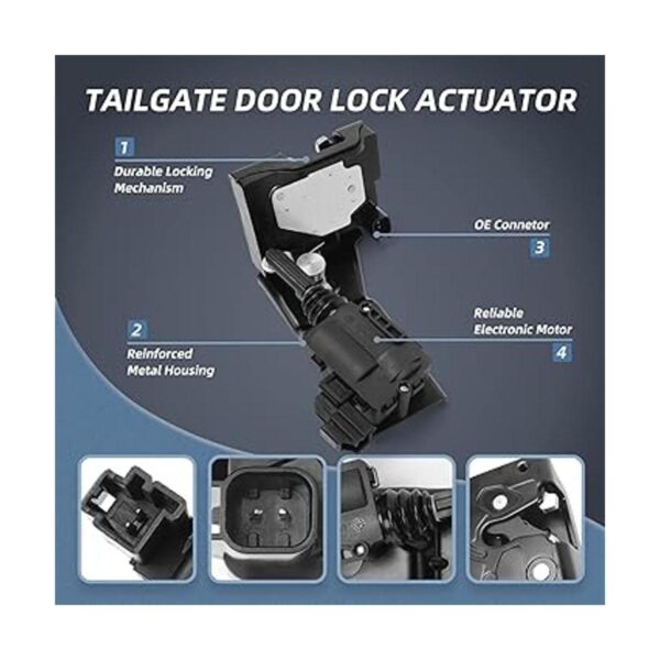 Actuador de puerta trasera de repuesto para Ford Escape_3