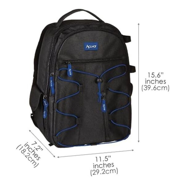 Acuvar mochila para cámara DSLR profesional con cubierta
