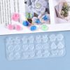 Acxico Molde de silicona para joyería de resina epoxi 2
