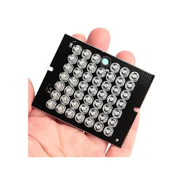 Acxico 1 luz infrarroja CCTV invisible de 12 V 1 A 48 LED