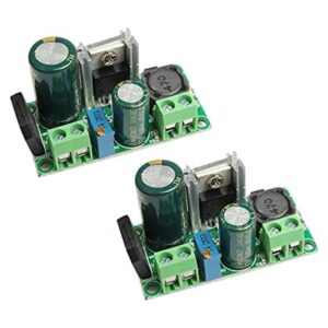 Acxico 2 piezas 3.3V 5V 6V 9V 12V 24V Mini AC DC a DC Buck_1