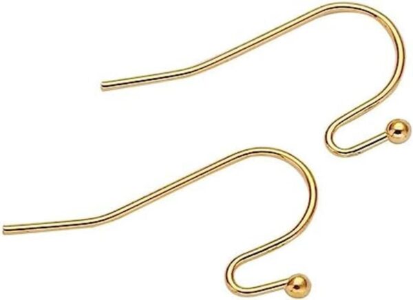 Adabele 100 ganchos hipoalergénicos para aretes de bola_1