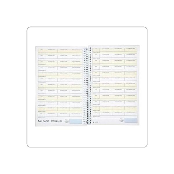 Adams ABFAFR12 libros de registro para automóviles Blanco_2