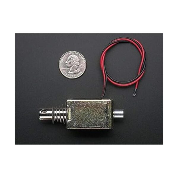 Adafruit 413 solenoide para empujarjalar grande 24 VCC_4
