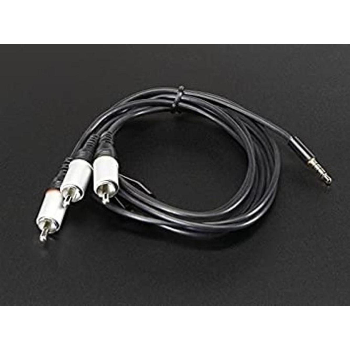Adafruit AV y cable RCA Composite Video Audio para