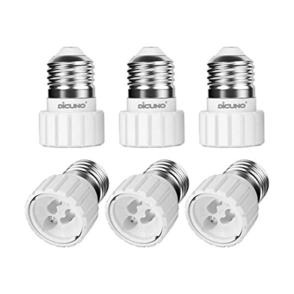Adaptador DiCUNO E26 a GU10 320.0 F resistente al calor_1