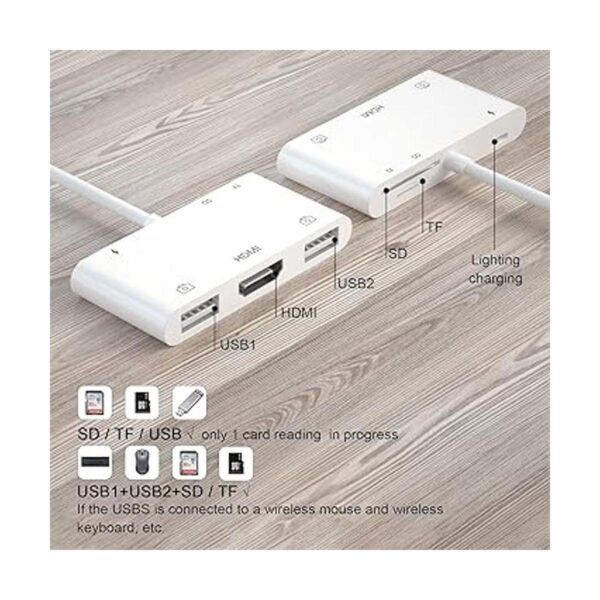 Adaptador HDMI para iPhone adaptador AV digital HDMI_2