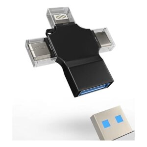 Adaptador Lightning macho a USB hembra OTG sincronización_1