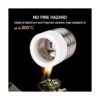 Adaptador JACKYLED Mogul a bombilla mediana E39 a E26 con_2