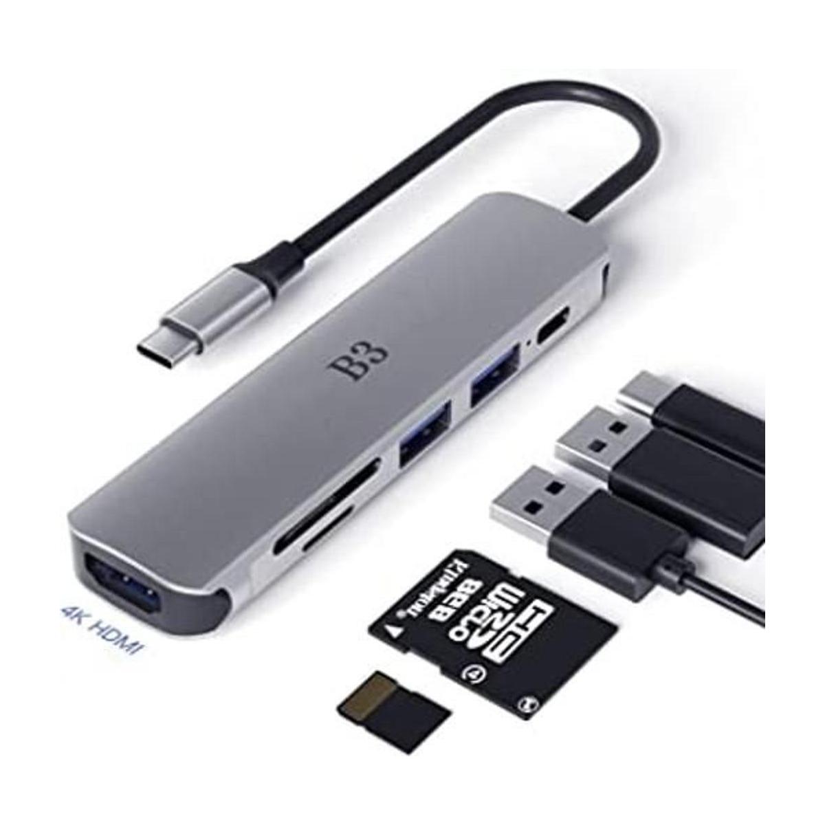 Adaptador HDMI USB C Hub para MacBook Pro Air Swith y