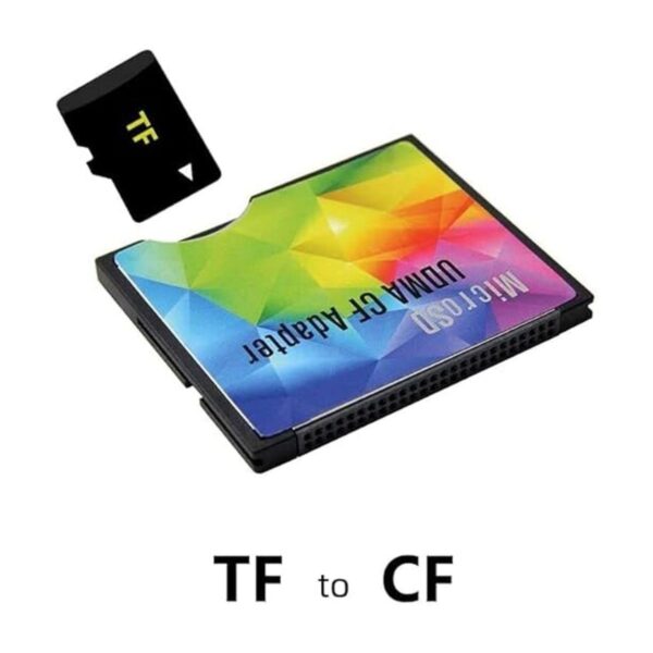 Adaptador Micro SD TF a CF de ranura única Adaptador UDMA_2