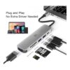 Adaptador HDMI USB C Hub para MacBook Pro Air Swith y_2