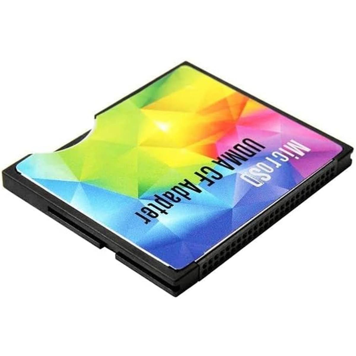 Adaptador Micro SD TF a CF de ranura única Adaptador UDMA