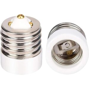 Adaptador JACKYLED Mogul a bombilla mediana E39 a E26 con_1
