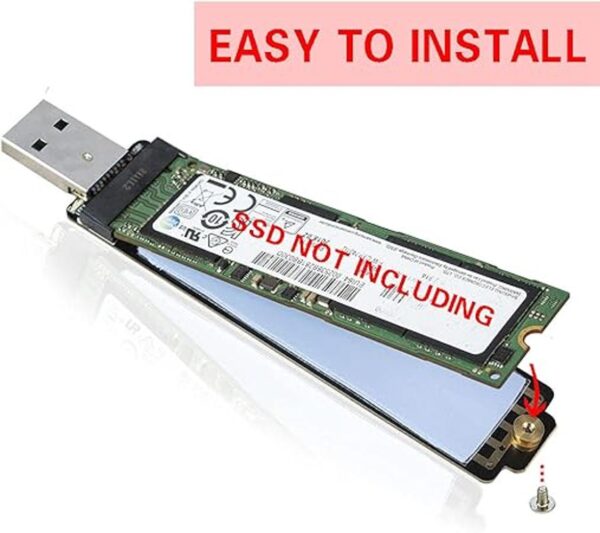 Adaptador M.2 a USB USB 3.1 a M.2 NVME Disco Duro_5