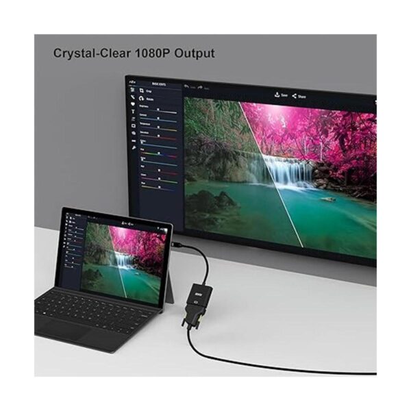 Adaptador Mini DisplayPort a DVI Benfei chapado en oro_3