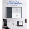 Adaptador Mini DisplayPort a HDMI JSAUX Mini DP_3