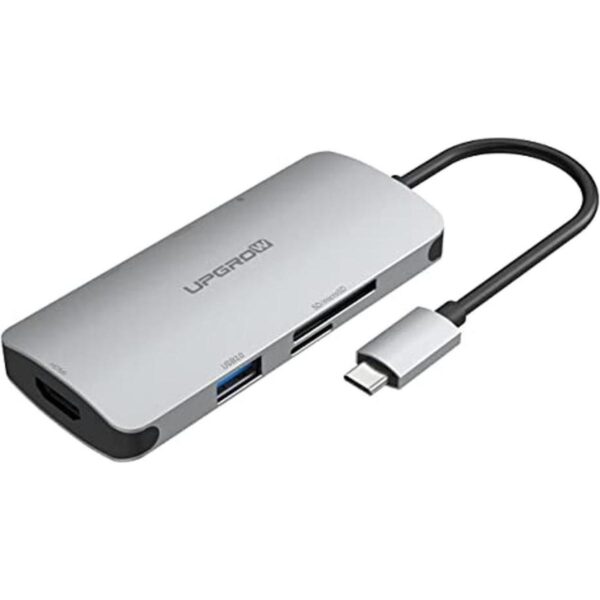 Adaptador USB C Hub 7 en 1 UPGROW MacBook Pro Adaptador_1