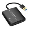 Adaptador USB 3.0 a HDMI dual 4K 4K 60Hz Ultra HD Chip_1