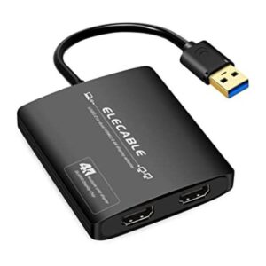 Adaptador USB 3.0 a HDMI dual 4K 4K 60Hz Ultra HD Chip_1