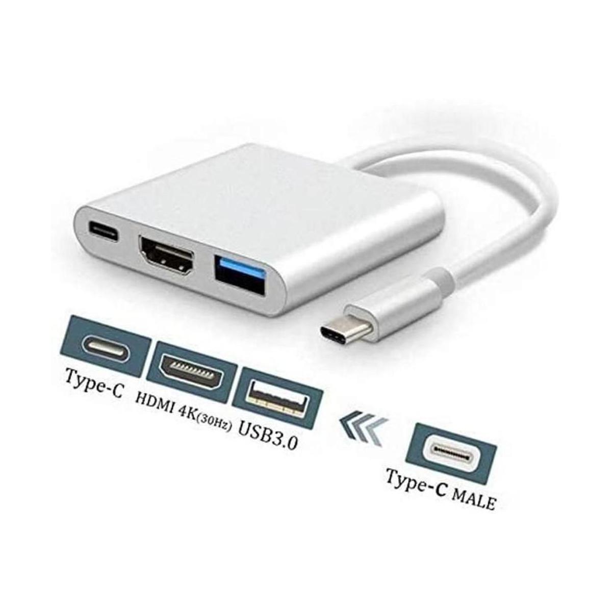 Adaptador USB C a HDMI convertidor USB 3.1tipo C a HDMI