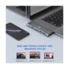 Adaptador USB C Hub para MacBook Pro 2020 2019 2018 2017_6