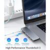 Adaptador USB C para MacBook Pro 2020 adaptador de_3