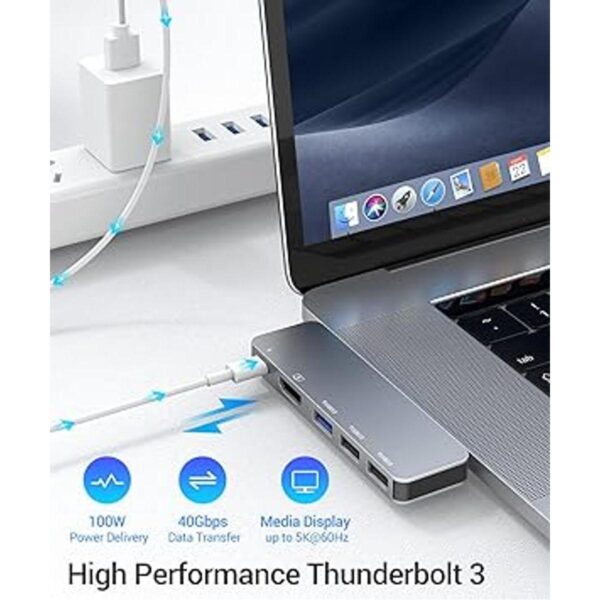 Adaptador USB C para MacBook Pro 2020 adaptador de_3
