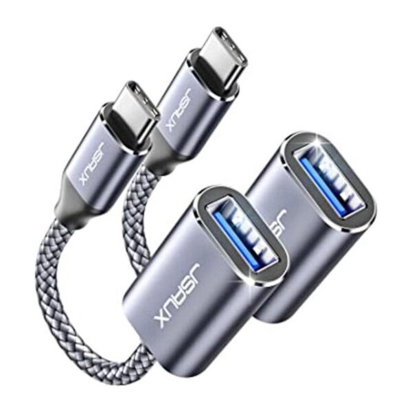 Adaptador USB C a USB Paquete de 2 JSAUX USB tipo C_1