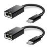 Adaptador USB C a USB Paquete de 2 cable OTG tipo C_1