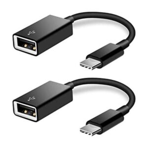 Adaptador USB C a USB Paquete de 2 cable OTG tipo C_1